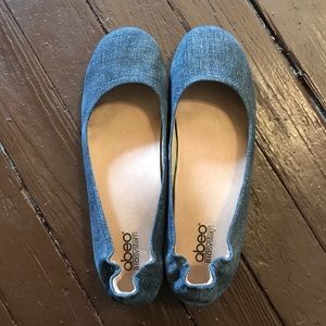 Abeo Leather “Tammy” Flats w/B.I.O.system Support